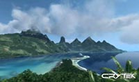 CryENGINE 2 скриншот демонстрации ландшафта